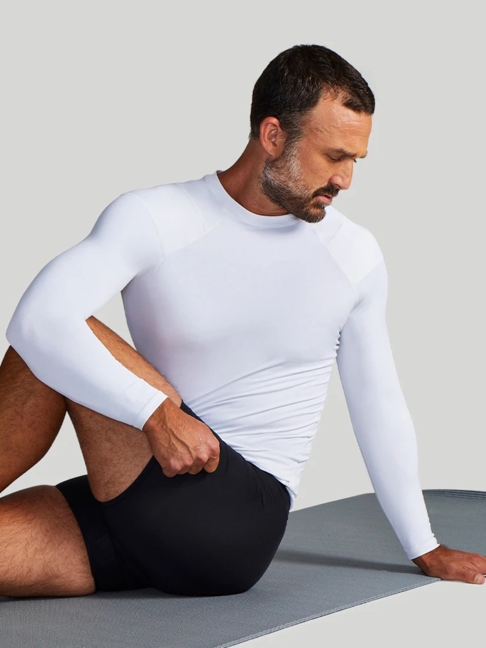 Tommie Copper Shoulder Support Long Sleeve Compression Shirt Size Large